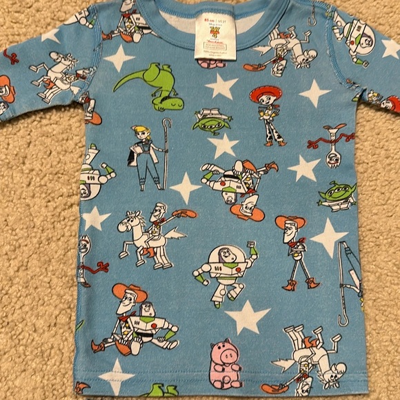 Kids Toy Story 4 Short John Pajamas - Picture 2 of 4
